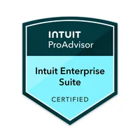 Intuit Enterprise Suite Certified ProAdvisor badge