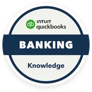 QuickBooks Online Banking badge