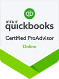 QuickBooks Certified ProAdvisor badge
