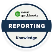 QuickBooks Reporting badge