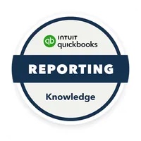 QuickBooks Reporting badge