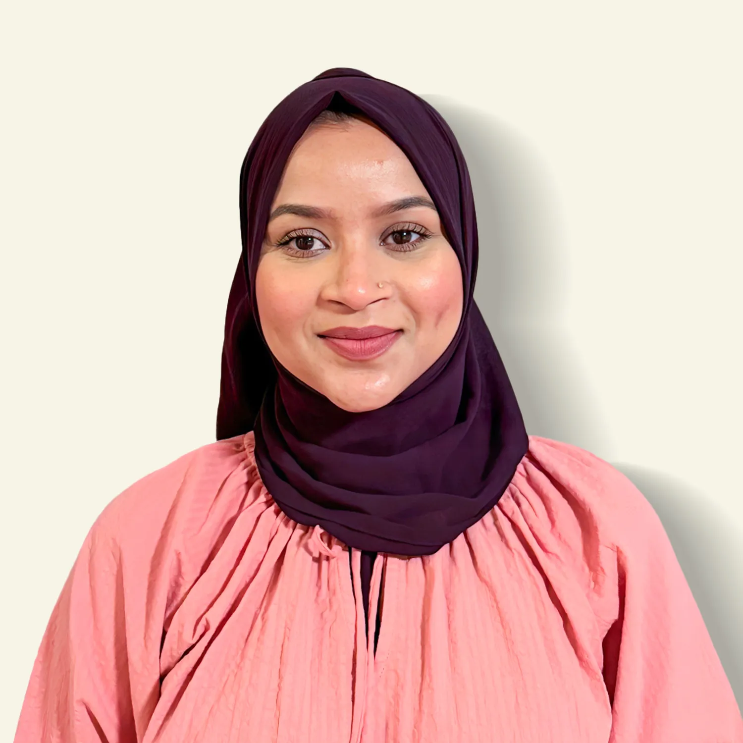 Aleaha Khan, owner of Noor Bookkeeping, professional business portrait